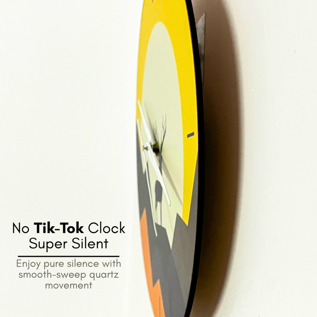 tymora line wall clock – 11” silent non ticking modern art clock – minimalist geometric wall decor with sun & moon motif – ideal for home, office, bedroom or studio tymora line wall clock – 11” silent non ticking modern art clock – minimalist geometric wall decor with sun & moon motif – ideal for home, office, bedroom or studio